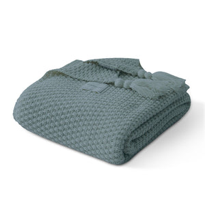 Soft Knitted Throw Blanket