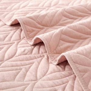 3 Piece Quilted Coverlet Set Lightweight Bedspread Set (Multiple Colors)